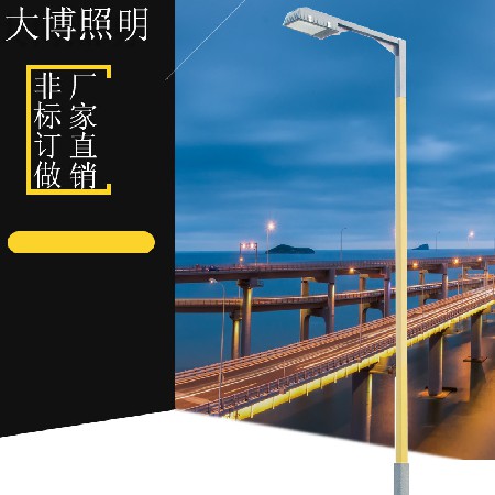 LED路燈簡(jiǎn)約高速路高亮照明特色市電挑臂路燈特色方形廠家批發(fā)