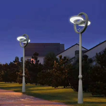 二泉映月庭院燈戶外鋁制特色歐式現(xiàn)代LED庭院燈別墅庭院裝飾照明