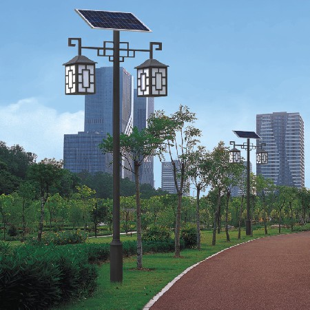 中式仿古特色庭院燈小區(qū)道路照明裝飾光伏LED太陽能庭院燈批發(fā)