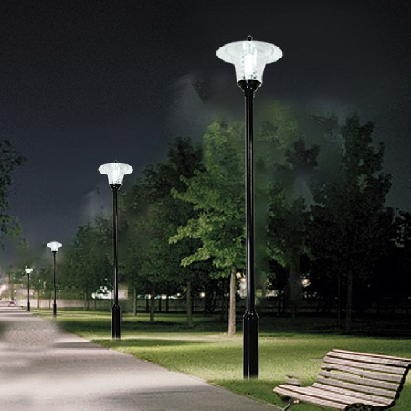 led庭院燈海螺款鋁制歐式庭院燈3米小區(qū)廣場(chǎng)景區(qū)照明小路燈廠家