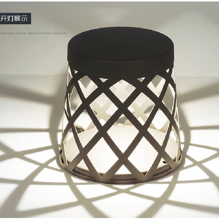 LED草坪燈特色現(xiàn)代鋁制花籃造型小區(qū)花園圍墻柱頭燈廠家批發(fā)