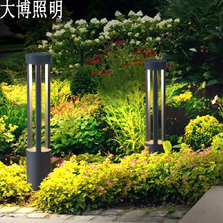 圓柱LED現代草坪燈定制戶外園林裝飾藝術景觀燈小區特色草坪燈