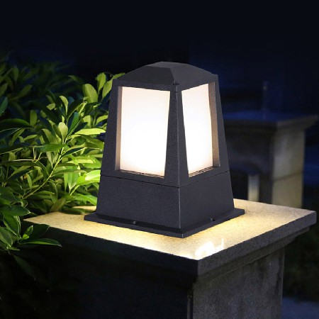 特色矮柱柱頭燈壓鑄鋁花園別墅庭院圍墻燈LED圍欄燈廠家批發(fā)