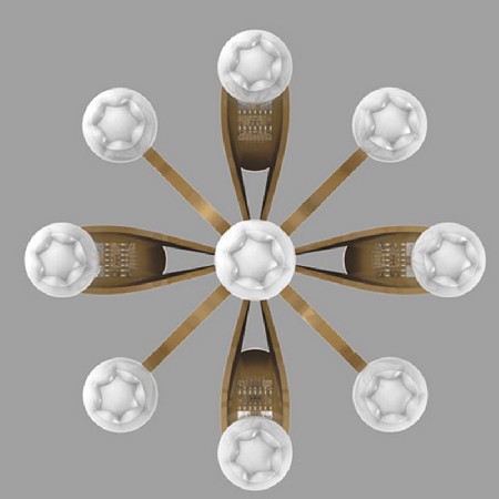 LED玉蘭燈特色中式芙蓉款廣場(chǎng)商業(yè)街道路照明高亮裝飾廠家批發(fā)