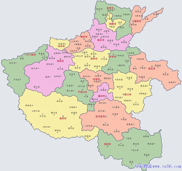 河南省地圖www.szbmc.com